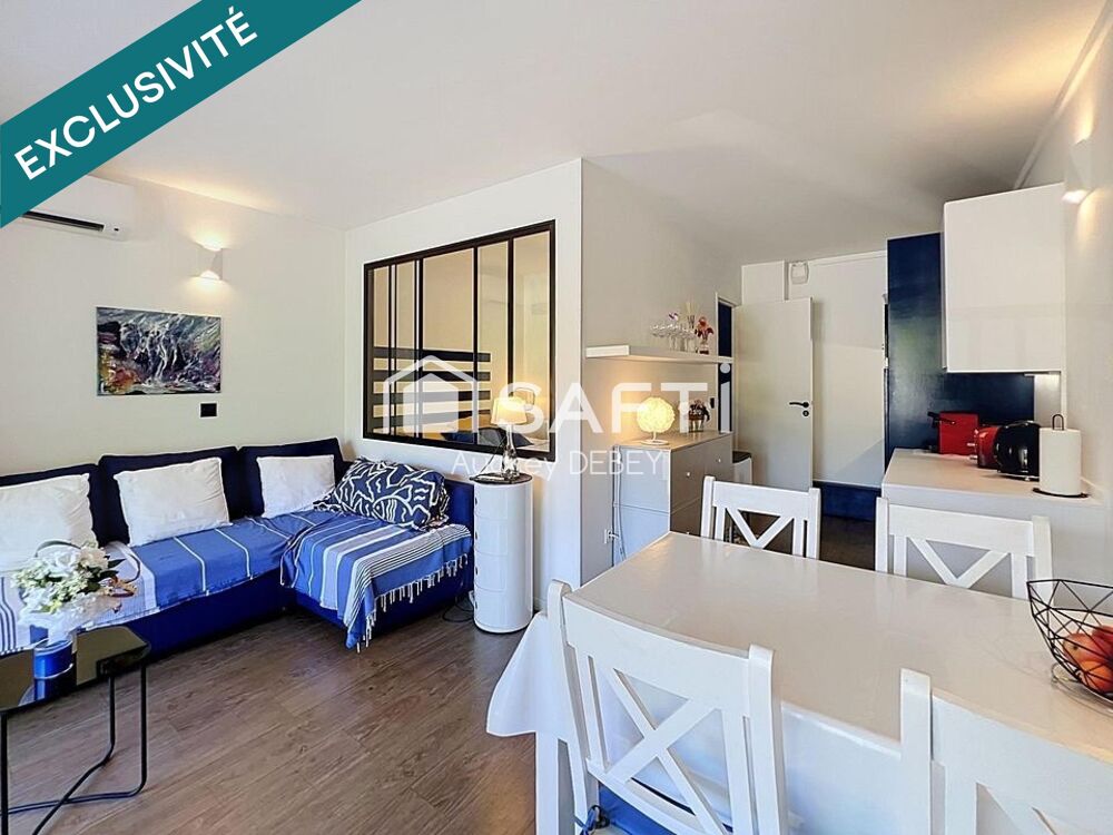 Coup de coeur assuré Superbe T2 entièrement rénové à seulement 600 m de la plage du Lido Visite virtuelle 360°