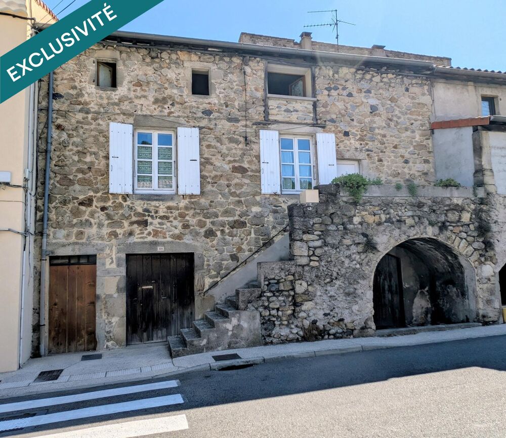 Maison en pierre DPE C avec jardin et terrasse