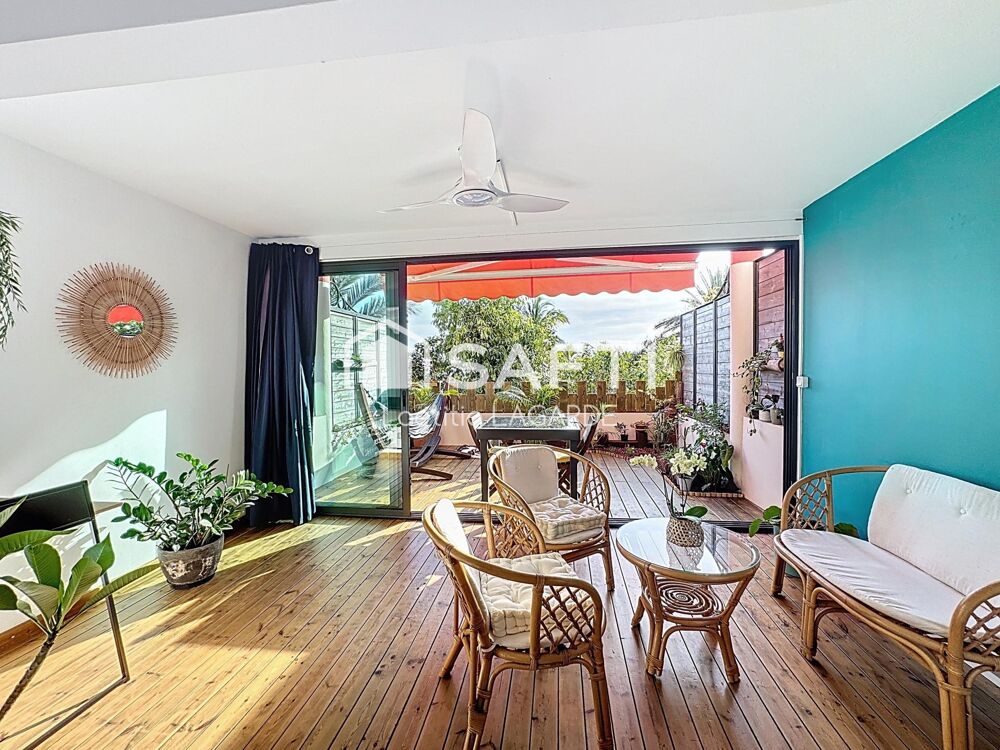 Vente Appartement F3 duplex centre-ville avec varangue et vue mer Les avirons