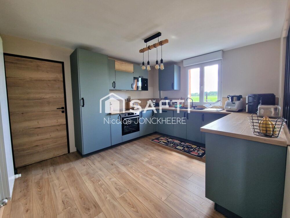 Vente Maison Maison plain-pied Isbergues 110 m², rénovée 2023 Isbergues