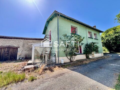   Maison familiale en pierre enti�rement r�nov�e, lumineuse et pleine de charme, offrant de beaux volumes avec 3 chambres, une sal Maison - 7 pi�ce(s) - 130 m�