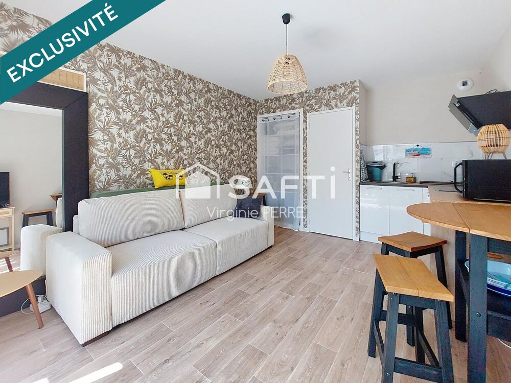 STUDIO AVEC BALCON, PARKING ET CAVE - 24M2 - SAINT- GEORGES-DE-DIDONNE (17110)