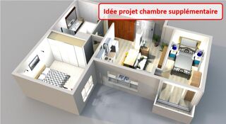  Appartement � vendre 2 pi�ces 56 m�