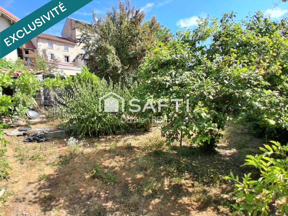 Vente Maison Maison de ville en pierre, 105m² habitables, terrain non attenant, idéal petit budget Retournac
