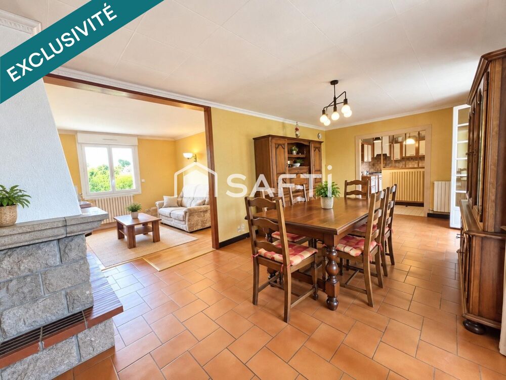 PLOUFRAGAN  Maison avec vie de plain-pied et grand jardin