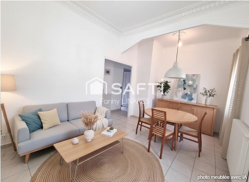 Quartier en plein renouveau, grand garage et cour