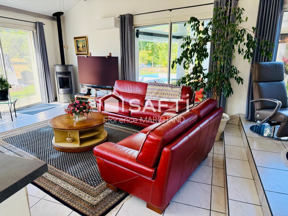 BELLE PROPRIÉTÉ 6 CH, LOGEMENT ANNEXE, PISCINE, PARC PAYSAGÉ