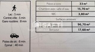  Appartement � vendre 2 pi�ces 52 m�