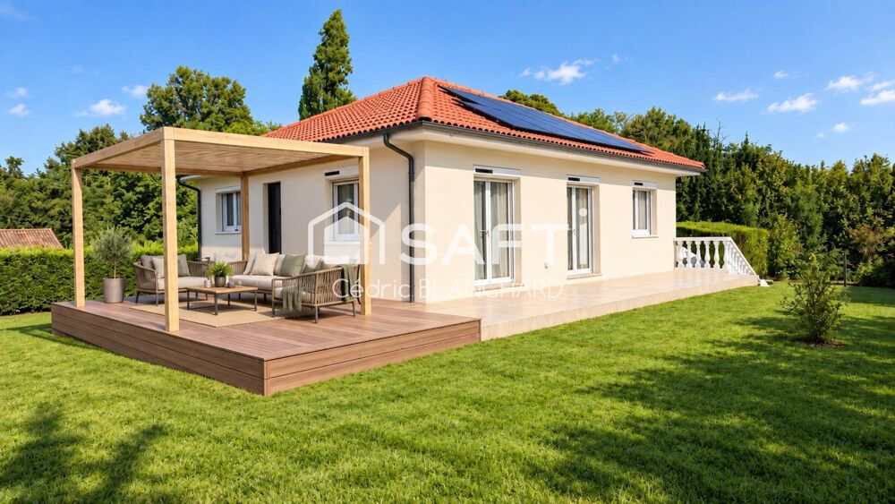Vente Maison Maison familiale rénovée 153 m² – 4 chambres – DPE A – 2 garages Saint-sulpice-et-cameyrac