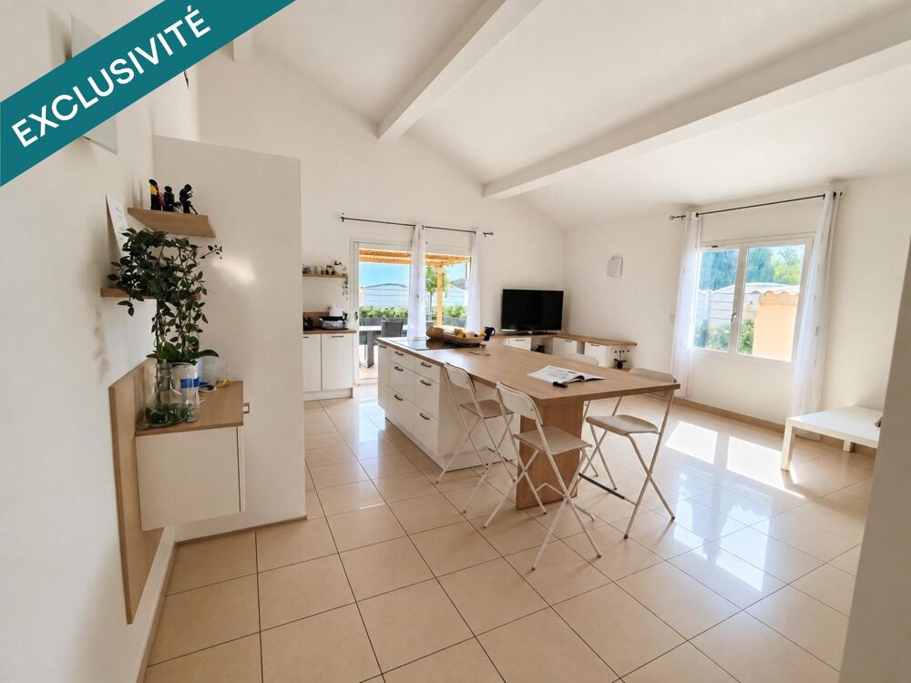 Vente Maison Villa de plain pieds – 3 chambres – grand garage – terrasses arborées sans vis-à-vis - DPE B / GES A Villeneuve-les-maguelone
