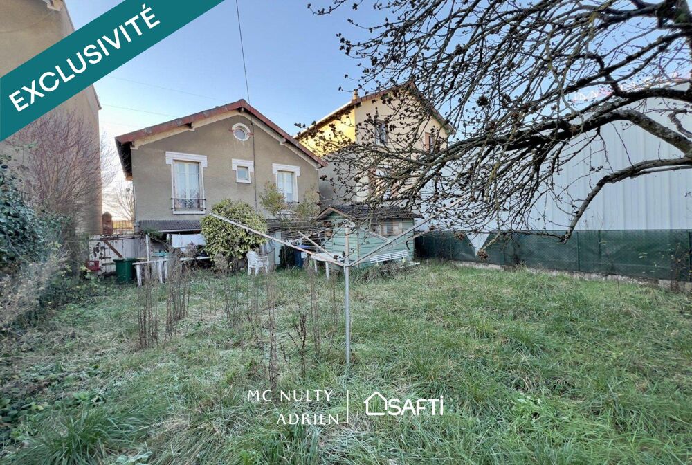 Vente Maison 4P avec jardin de 251m2 avec travaux à 13min du RER D Villeneuve-saint-georges