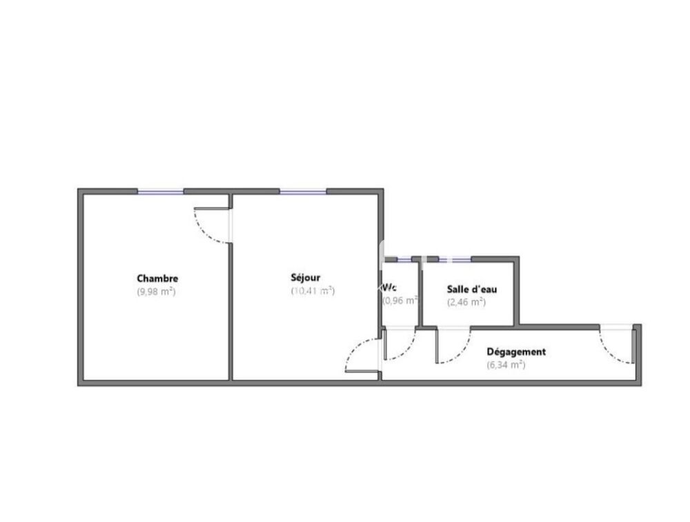 Appartement 2 pièces 30 m2 à Neuilly Plaisance