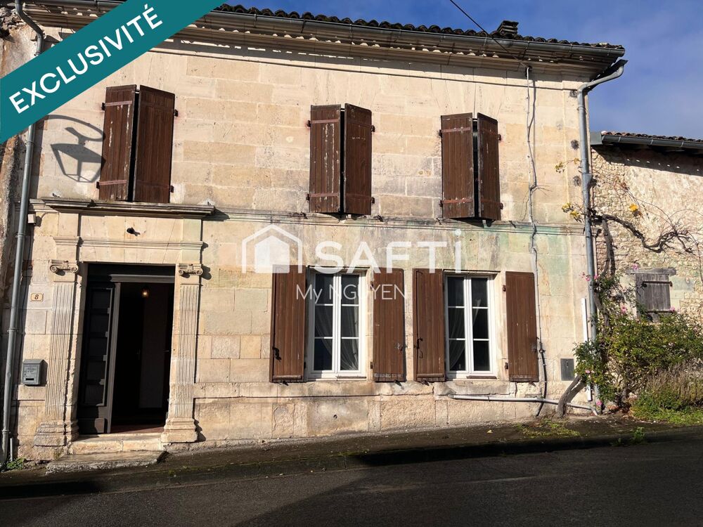 A rénover! Grande maison de village et dépendances