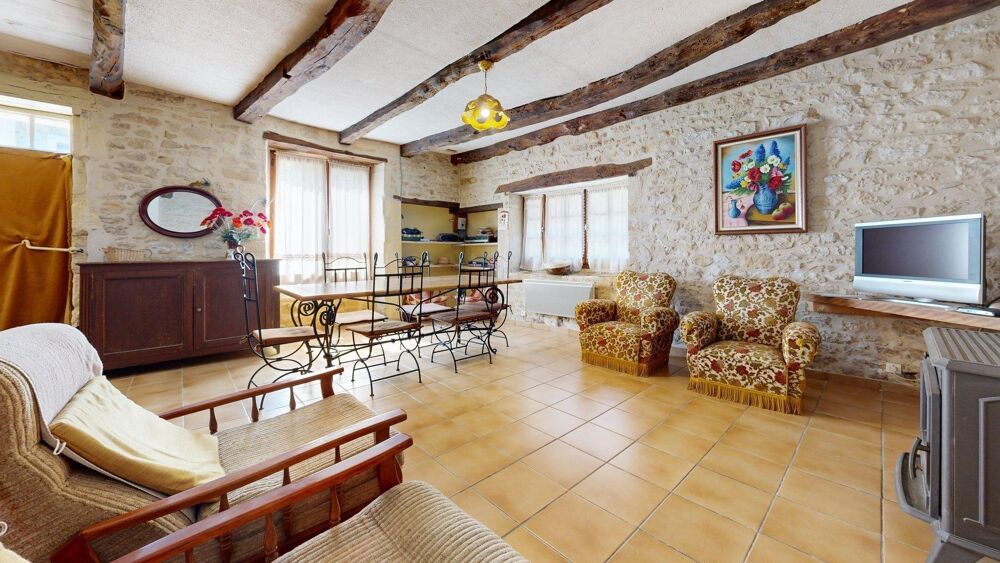 Maison en pierre avec jardin au Buisson-de-Cadouin