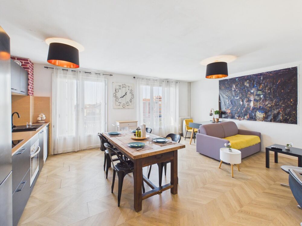 Vente Appartement Minimes/Chalets - T3 -balcons, 64m2, Cave, parking Toulouse