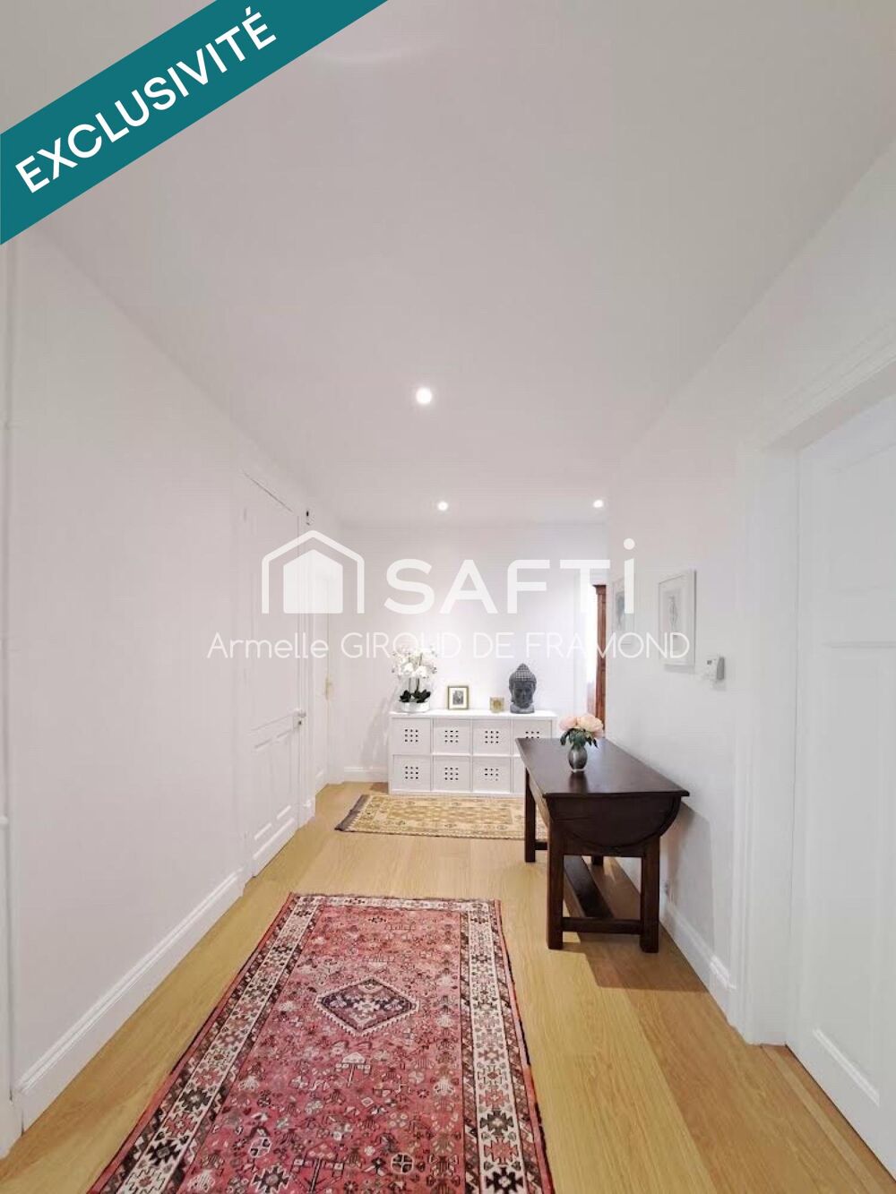 À Riedisheim, appartement rez-de-jardin rénové dans maison individuelle de caractère, 5 pièces 109 m² et 127 m2 en surface de ré