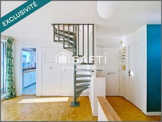 Vente Appartement Duplex 2/3 P calme, lumineux, vue dégagée, balcon. Puteaux