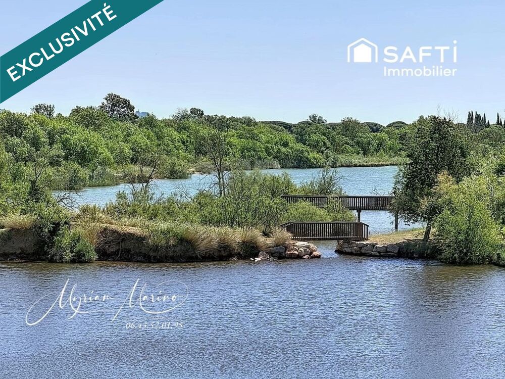Vente Maison Villa 4 pièces avec ponton privatif, rooftop panoramique et vue sur les Étangs de Villepey – Saint Aygulf Saint-aygulf