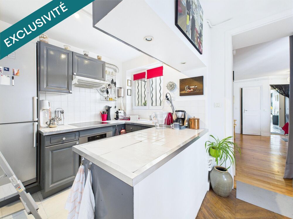 Vente Appartement 3 pièces lumineux et en parfait état Paris 1