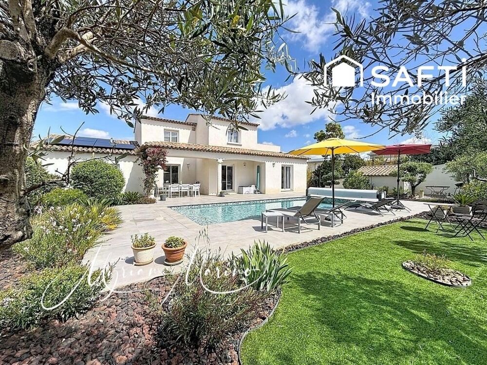 Villa avec piscine à Saint-Aygulf  185m² au calme proche plages et centre