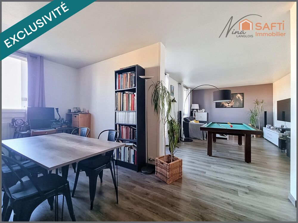 Vente Appartement BEL APPARTEMENT FAMILIAL 4/5 PIÈCES AVEC 2 BALCONS ET PARKING Roissy-en-brie