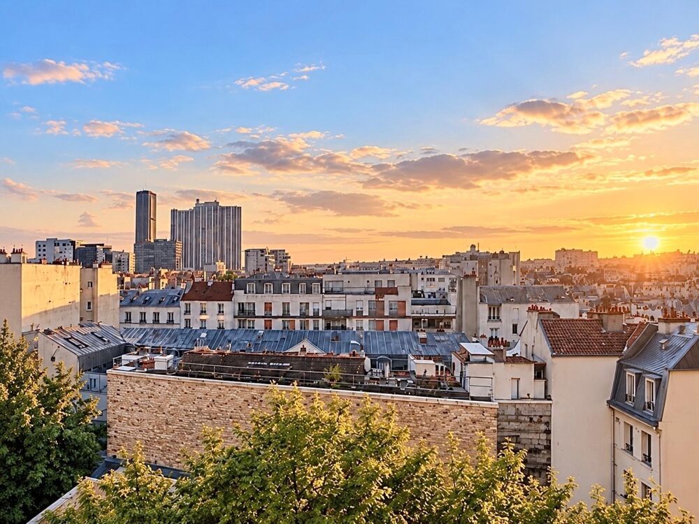 Vente Appartement PERNETY / 3 CHAMBRES, GRAND BALCON, LUMIÈRE, ÉTAGE ÉLEVÉ Paris 14