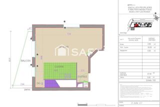  Appartement � vendre 3 pi�ces 67 m�