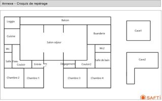  Appartement � vendre 5 pi�ces 135 m�