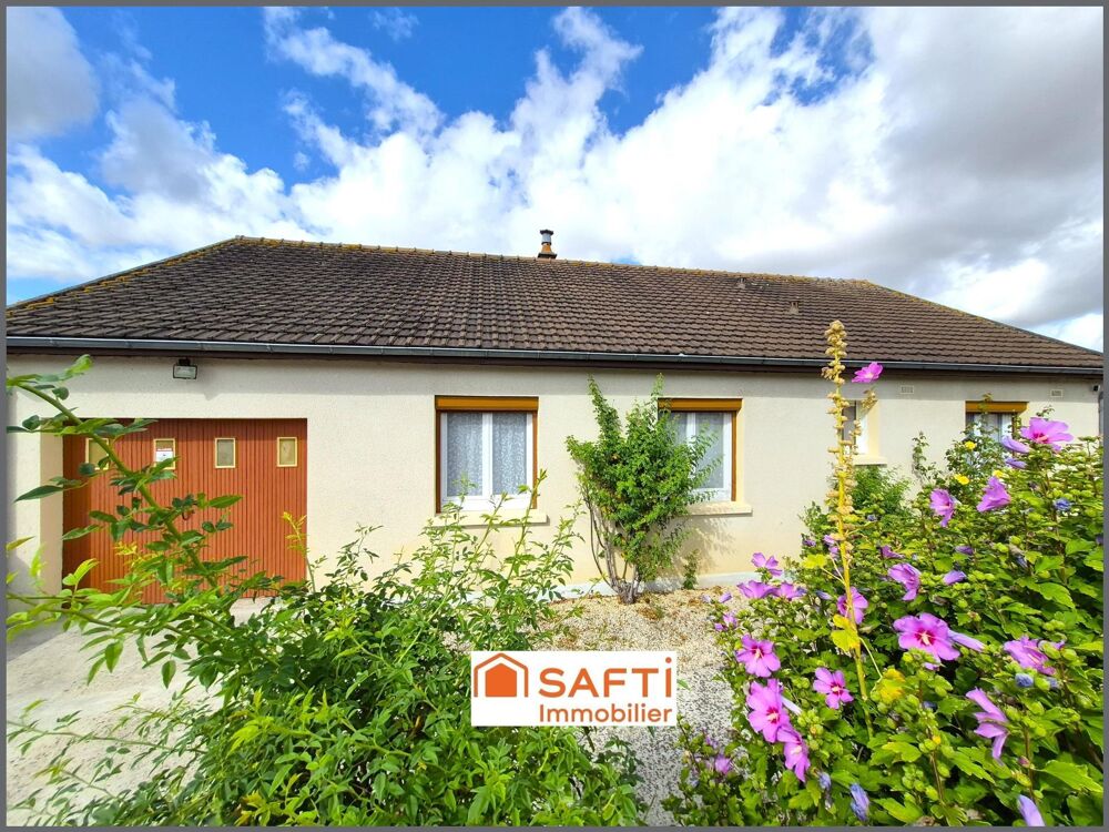 Pavillon PLAIN PIED 3 ch + Garage + Jardin + Clim
