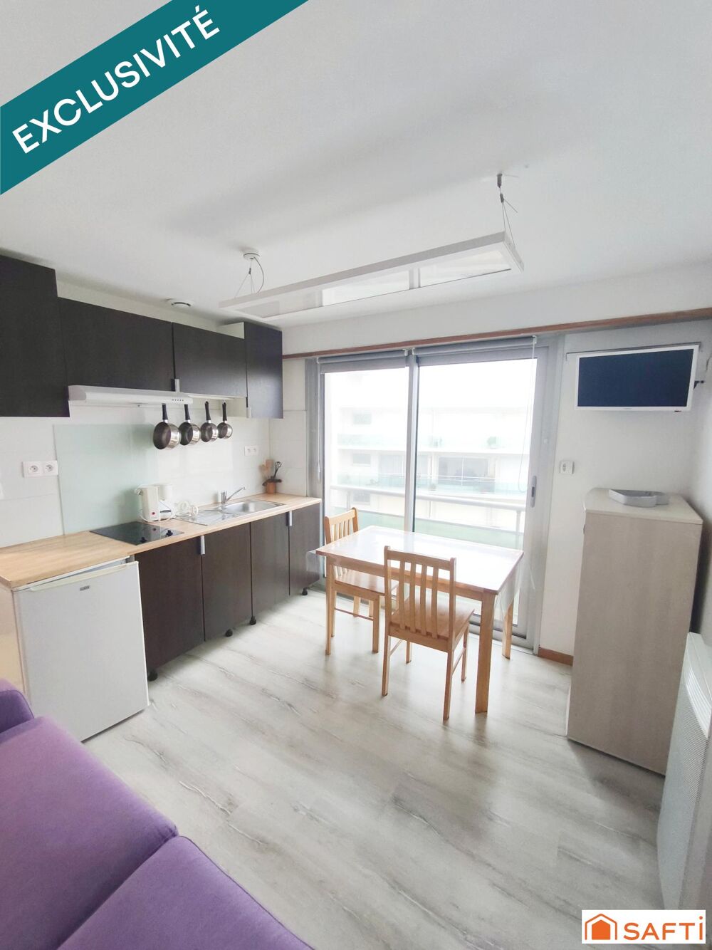 Vente Appartement Studio 15 m² - Résidence front de mer. Berck