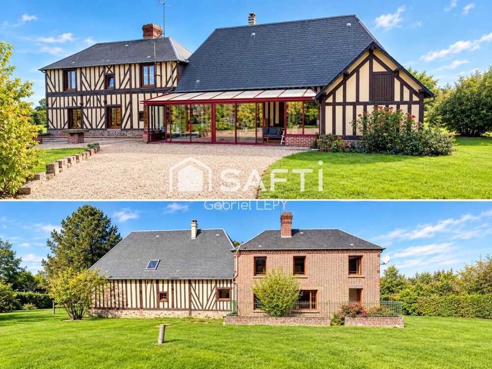 Vente Maison À 5 MINUTES DE VIMOUTIERS – MAISON DE CARACTÈRE AVEC DÉPENDANCES ET GRAND TERRAIN Canapville