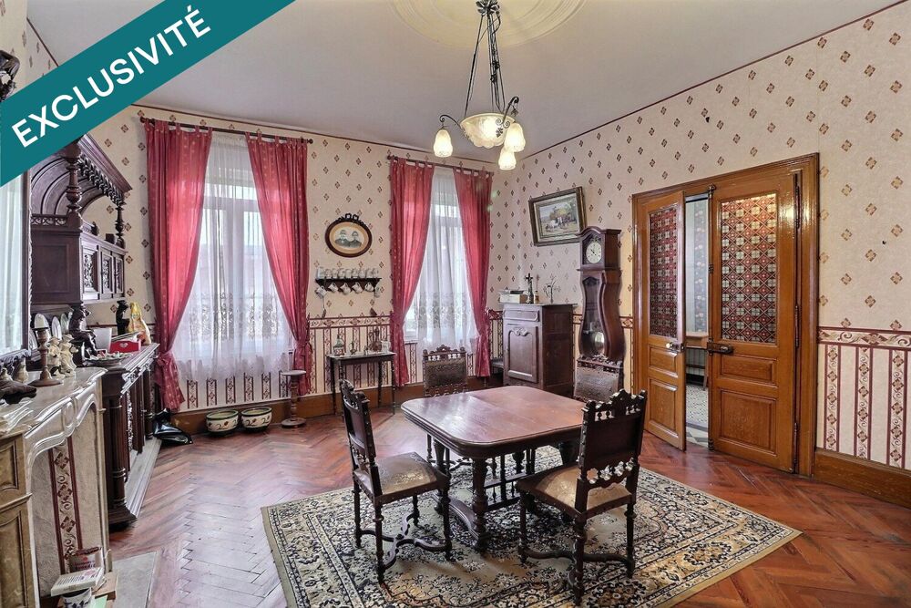Vente Maison Coup de coeur pour cette imposante propriété avec maison bourgeoise de 1861, pâture de 5000m2 et grange de 500 m2 ! A rénover. Haussy