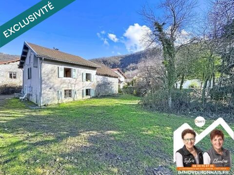   Maison en pierre � r�habiliter � charme dauphinois et beau potentiel Maison - 6 pi�ce(s) - 90 m�