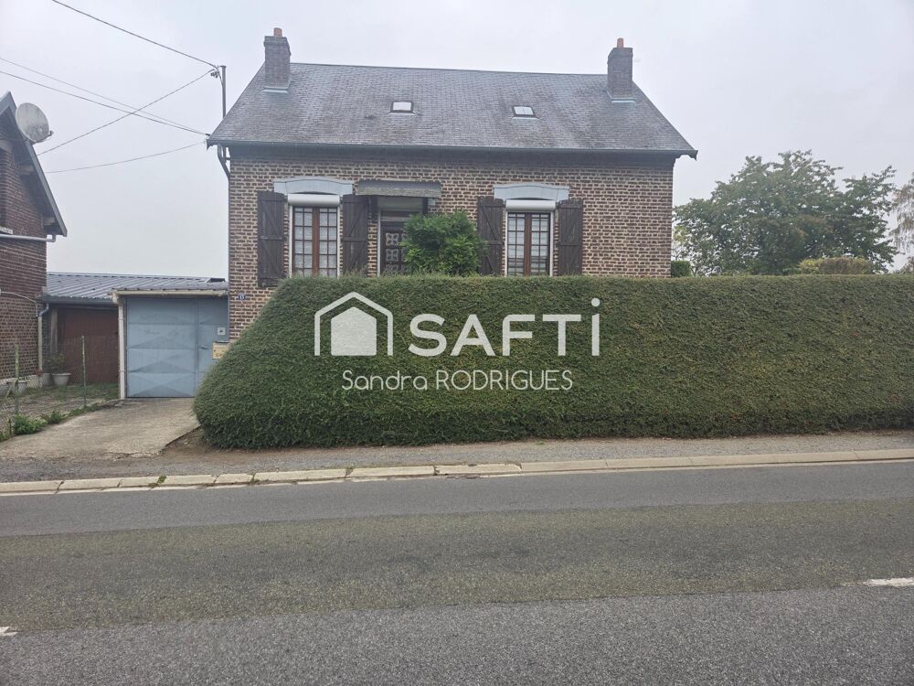 Vente Maison Maison Individuelle à la campagne  à rénover  avec jardin et à 2 min de la voie rapide Saint- Quentin /Chauny Liez