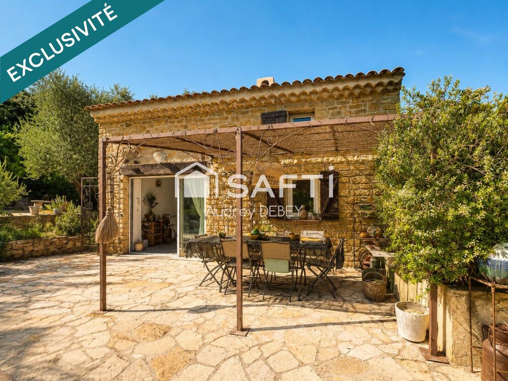 Vente Maison LA CADIÈRE-D'AZUR  UNE PROPRIÉTÉ QUI NE CHERCHE PAS À IMITER LA PROVENCE ELLE EN POSSÈDE DÉJÀ L'ÂME. La cadiere-d'azur