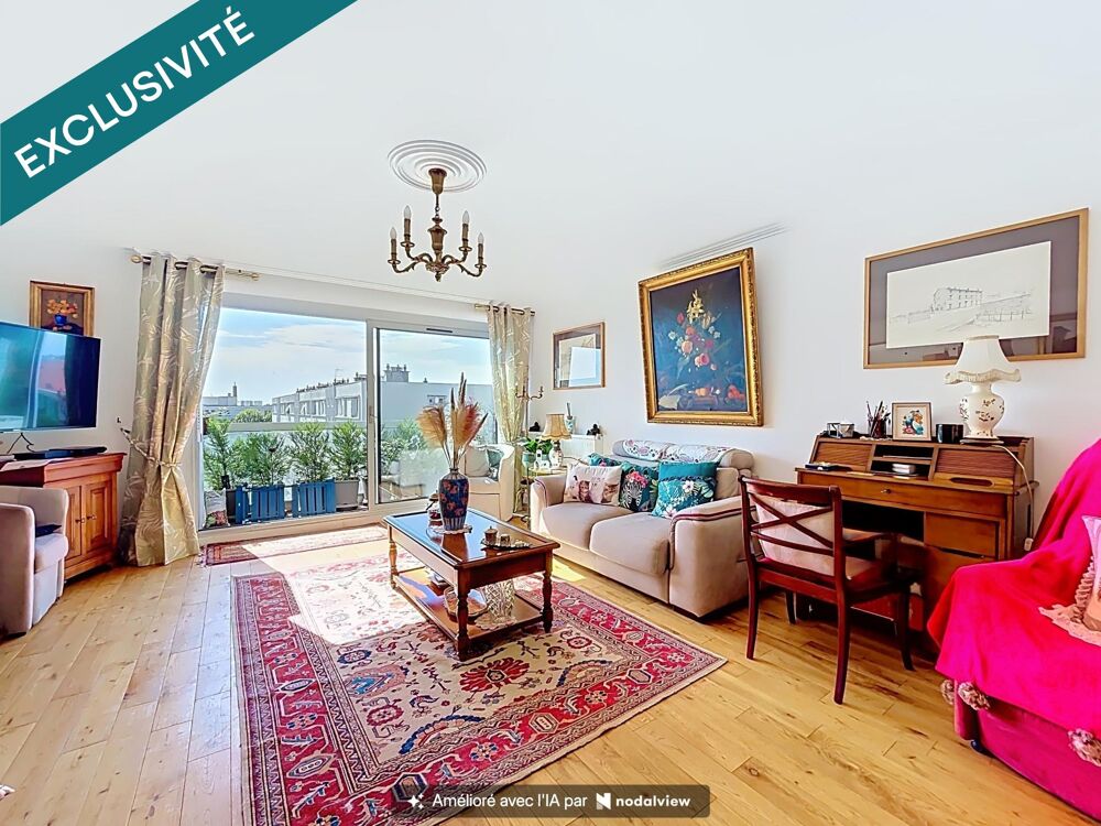 Vente Appartement Lumière, balcon plein soleil et dernier étage ! Saint-maur-des-fosses