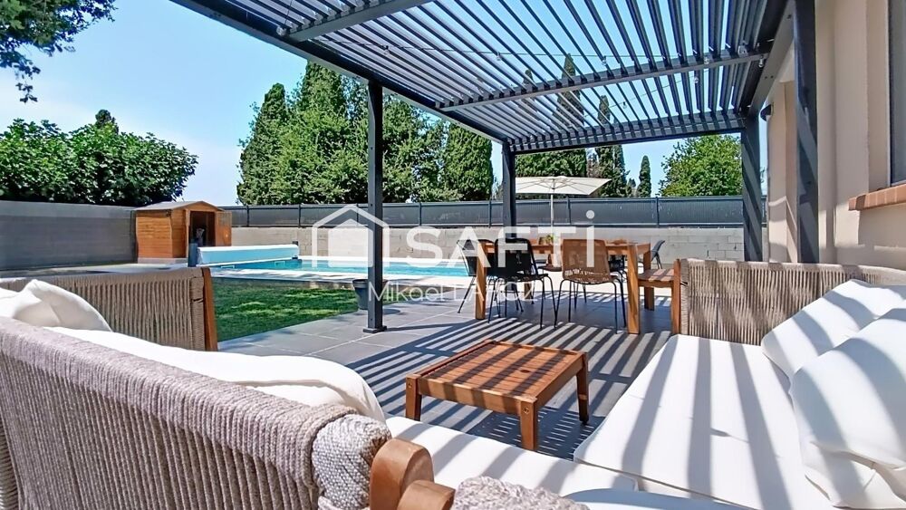 MAISON T4, TERRAIN 1100 M², PISCINE, GARAGE