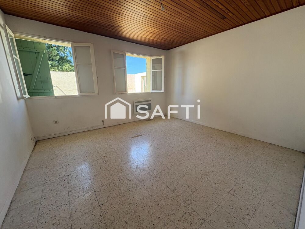Maison de plain-pied à rénover de 70m².