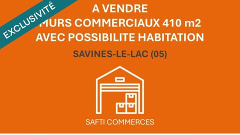 MURS COMMERCIAUX avec possibilité habitation à Savines-le-Lac 296000 05160 Savines-le-lac