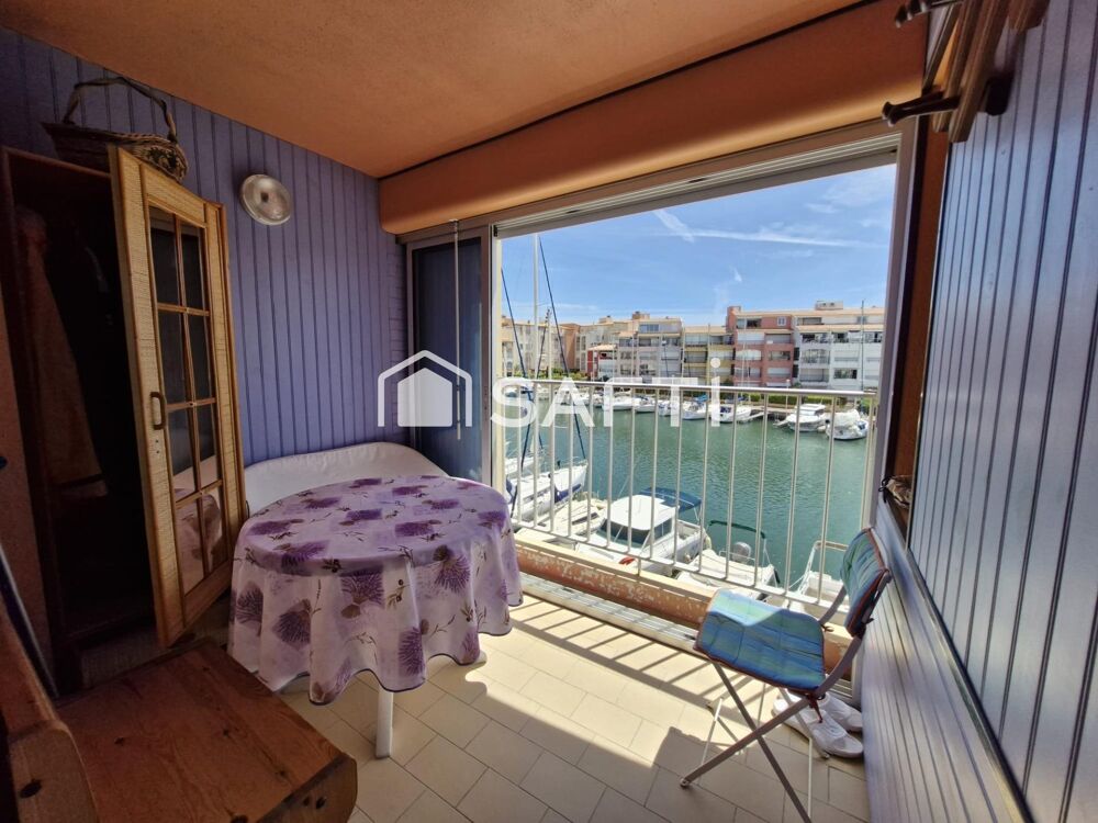 CAP D'AGDE - Ile des Pêcheurs, Vue chenal