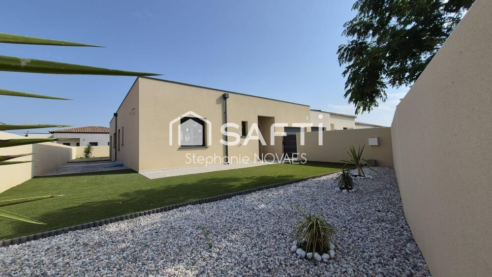 Vente Maison Superbe villa de plain-pied neuve contemporaine de 136 m² - Prestation haut de gamme - aucun travaux à prévoir Narbonne