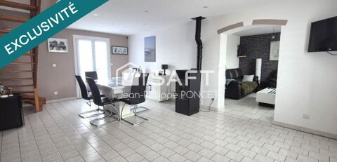   Maison individuelle, 107 m, 3 chambres, garage, jardin Maison - 6 pice(s) - 107 m