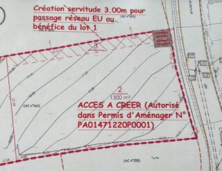  Terrain � vendre 1300 m�