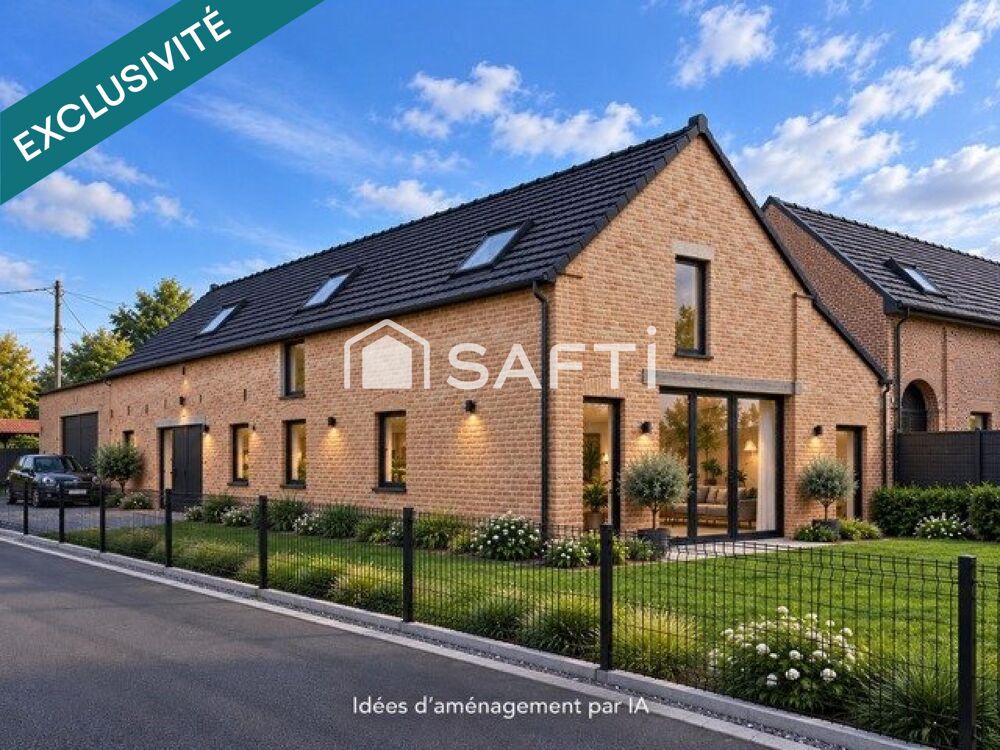 Vente Immeuble ENVIE D'UNE GRANGE RÉNOVÉE ? LE RÊVE EST POSSIBLE PROCHE DE LILLE ! Ennevelin