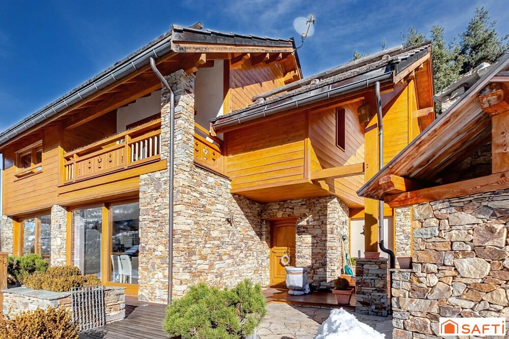 Chalet dexception, lumière, vue nature, Serre-Chevalier