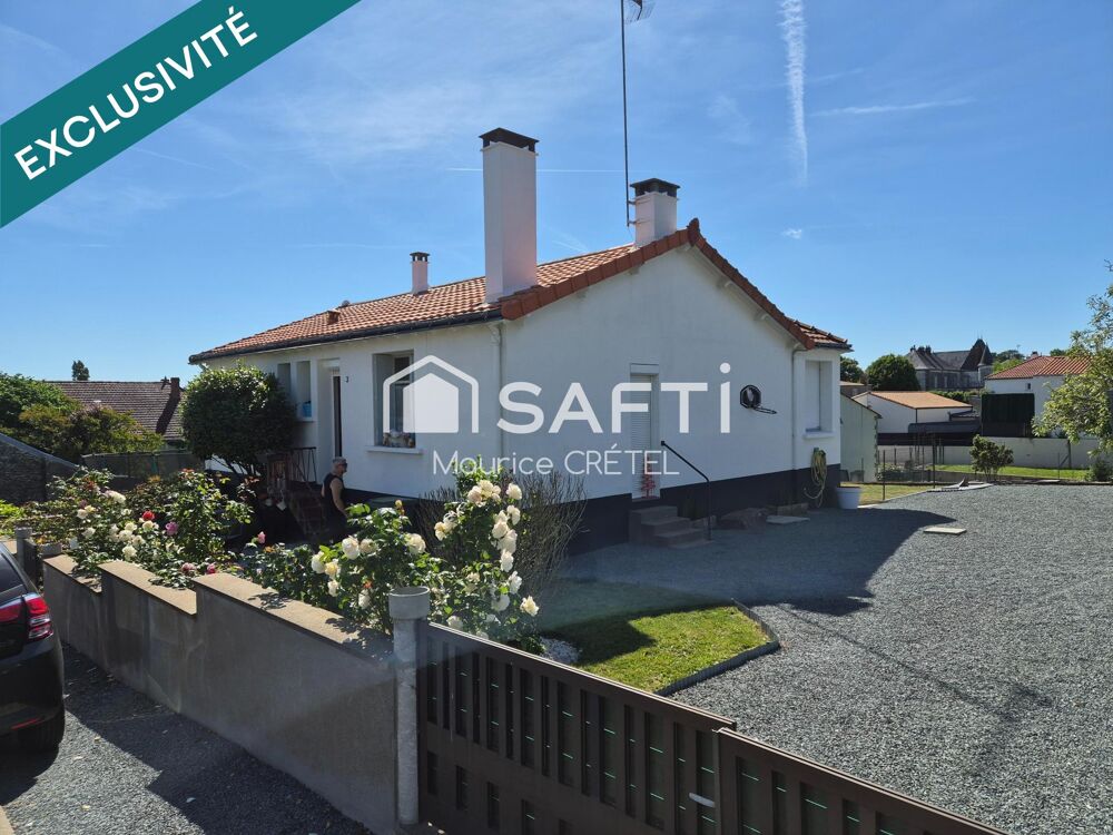 MAISON 156 M² + 5 chs +GARAGE 44M²+TERRAIN