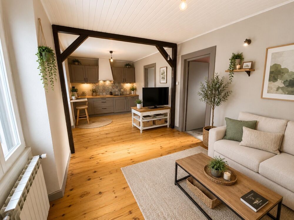 Maison, 57 m2, 3 pièces , 1 chambre sur 265 M2 de terrain