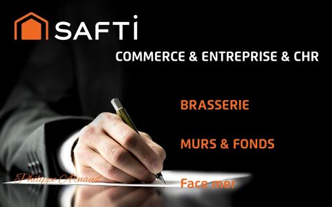 Brasserie face mer  Opportunité rare 740000 85800 Saint-gilles-croix-de-vie