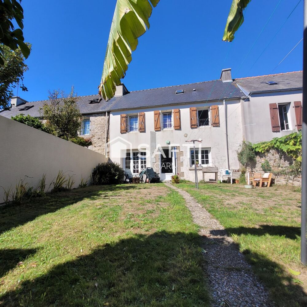 LOCMARIA PLOUZANE : charmante maison de bourg T4 avec jardin