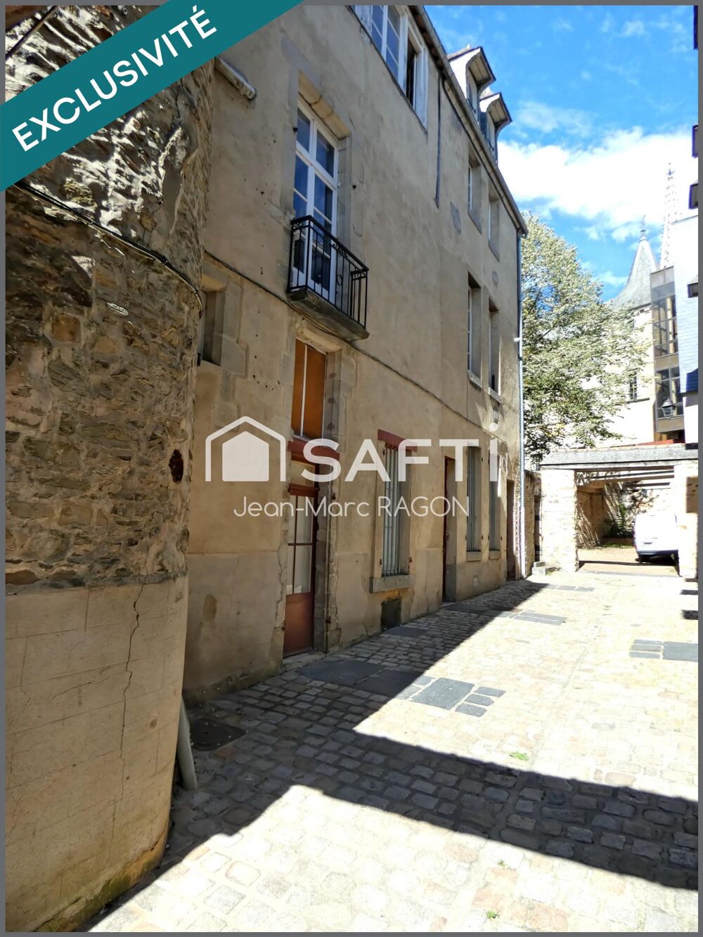 Vente Appartement Vitré centre historique : T2 d'environ 55 m² Vitre
